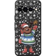 Прозорий чохол BoxFace Google Pixel 11 Pro XL Christmas Deer with Snow
