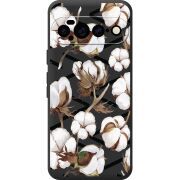 Прозорий чохол BoxFace Google Pixel 11 Pro XL Cotton flowers