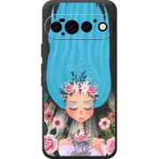 Прозорий чохол BoxFace Google Pixel 11 Pro Blue Hair