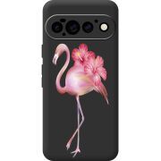Прозорий чохол BoxFace Google Pixel 11 Pro Floral Flamingo