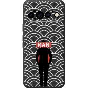 Чорний чохол BoxFace Google Pixel 11 Pro Man Pattern
