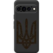Чорний чохол BoxFace Google Pixel 11 Pro Ukrainian Trident