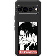 Чорний чохол BoxFace Google Pixel 11 Pro Attack On Titan - Ackerman
