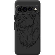 Чорний чохол BoxFace Google Pixel 11 Pro Lion
