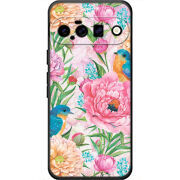 Чохол BoxFace Google Pixel 11 Birds in Flowers