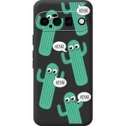 Прозорий чохол BoxFace Google Pixel 11 с 3D-глазками HIYA