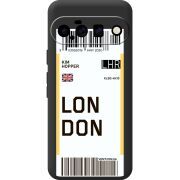Прозорий чохол BoxFace Google Pixel 11 Ticket London