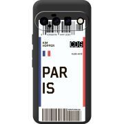 Прозорий чохол BoxFace Google Pixel 11 Ticket Paris