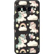 Прозорий чохол BoxFace Google Pixel 11 Unicorns