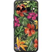 Прозорий чохол BoxFace Google Pixel 11 Tropical Flowers
