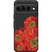 Прозорий чохол BoxFace Google Pixel 11 Red Poppies