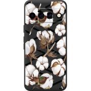 Прозорий чохол BoxFace Google Pixel 11 Cotton flowers