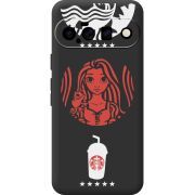 Чорний чохол BoxFace Google Pixel 11 RedWhite Coffee