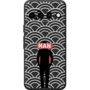 Чорний чохол BoxFace Google Pixel 11 Man Pattern