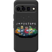 Чорний чохол BoxFace Google Pixel 11 Among Us Impostors