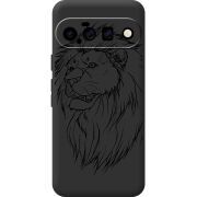 Чорний чохол BoxFace Google Pixel 11 Lion