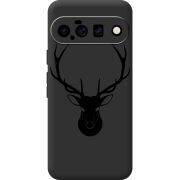 Чорний чохол BoxFace Google Pixel 11 Deer