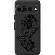 Чорний чохол BoxFace Google Pixel 11 Snake