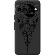 Чорний чохол BoxFace Google Pixel 11 Hugin and Munin