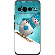 Чохол BoxFace Google Pixel 11 Pro Skier Snowman