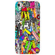 Чехол Uprint Apple iPhone 4 Multicolored Inscriptions
