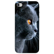 Чехол Uprint Apple iPhone 4 English cat