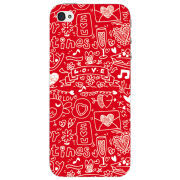 Чехол Uprint Apple iPhone 4 Happy Valentines