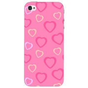 Чехол Uprint Apple iPhone 4 Sugar Hearts