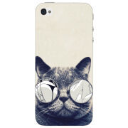 Чехол Uprint Apple iPhone 4 Соглядатай Кот