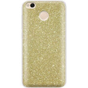 Чехол с блёстками Xiaomi Redmi 4x Золото
