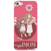 Чехол Uprint Apple iPhone 5 GirlMom