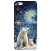 Чехол Uprint Apple iPhone 5 Північні ведмеді
