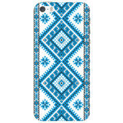 Чехол Uprint Apple iPhone 5 Блакитний Орнамент
