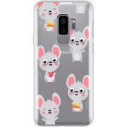 Прозрачный чехол Uprint Samsung G965 Galaxy S9 Plus с 3D-глазками Mouse