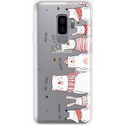 Прозрачный чехол Uprint Samsung G965 Galaxy S9 Plus The Friendly Beasts