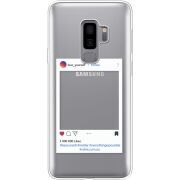 Прозрачный чехол Uprint Samsung G965 Galaxy S9 Plus Insta