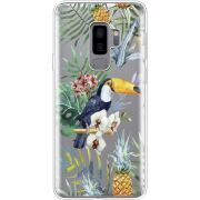 Прозрачный чехол Uprint Samsung G965 Galaxy S9 Plus Tucan