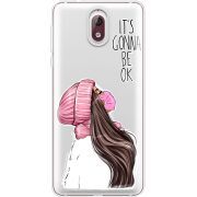 Прозрачный чехол Uprint Nokia 3.1 It's Gonna Be OK