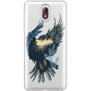 Прозрачный чехол Uprint Nokia 3.1 Eagle