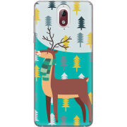 Чехол Uprint Nokia 3.1 Foresty Deer