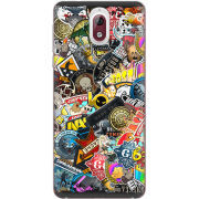 Чехол Uprint Nokia 3.1 CS:Go Stickerbombing