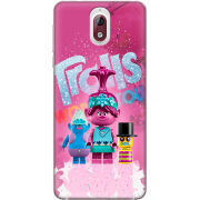 Чехол Uprint Nokia 3.1 Lego Trolls