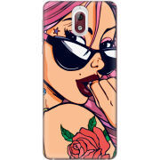 Чехол Uprint Nokia 3.1 Pink Girl