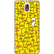 Чехол Uprint Nokia 3.1 Yellow Ducklings