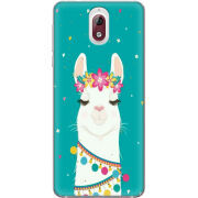 Чехол Uprint Nokia 3.1 Cold Llama