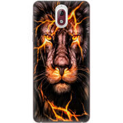 Чехол Uprint Nokia 3.1 Fire Lion