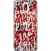 Чехол Uprint Nokia 3.1 Love Graffiti