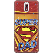 Чехол Uprint Nokia 3.1 Super Dad