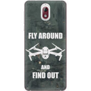 Чехол Uprint Nokia 3.1 Дрон Fly Around