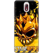Чехол Uprint Nokia 3.1 StandOff 2 gold